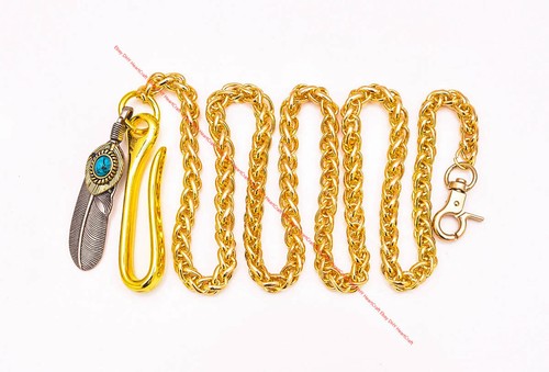 Portachiavi oro forte - oro, 14~30"