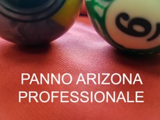 KIT PANNO RR ARIZONA ROSSO X TAVOLO DA BILIARDO BUCHE M.160 X 300 + PANNO SPONDE