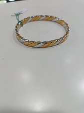 bracciale oro 18 kt rigido 3 Colori Gr 21.70  6cm*4,90