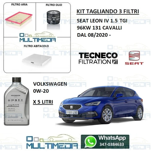 Kit tagliando filtri olio - kit,