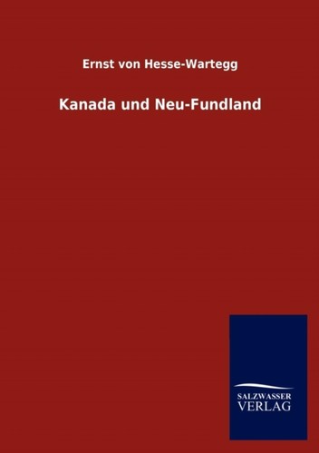 Von hesse wartegg kanada - hesse-wartegg,