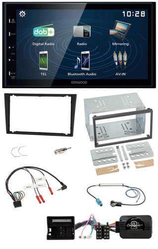 Kenwood 2din bluetooth volante - kenwood,