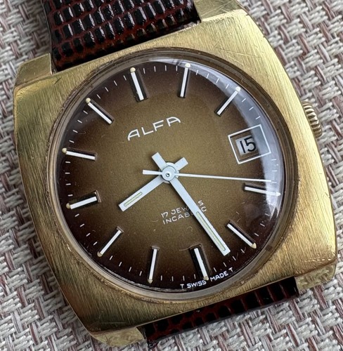 Orologio alfa vintage carica - orologio,