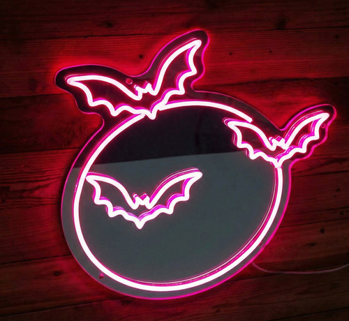 Insegna neon specchio - insegna,