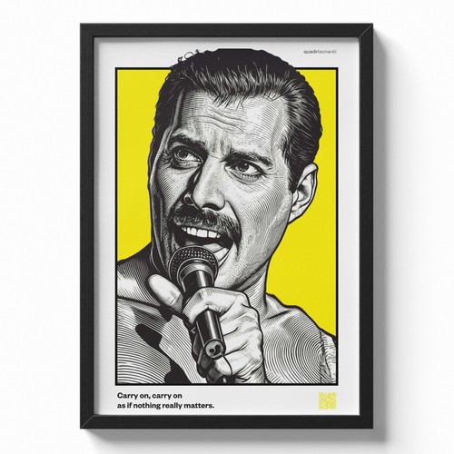 Poster freddie mercury - mercury, queen