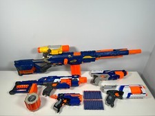Pacchetto fucile Nerf N-Strike Longstrike CS-6 con accessori + 20 freccette nuove - ottime condizioni