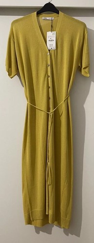 Abito camicia zara senape - camicia,