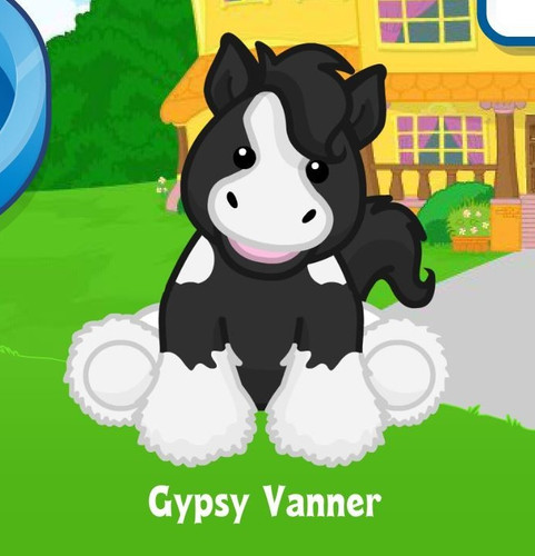 Webkinz classic gypsy vanner - gypsy,