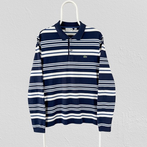 Polo lacoste blu bianca - lacoste, a