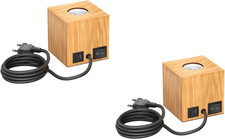 2 Pezzi Lampada Da Tavolo