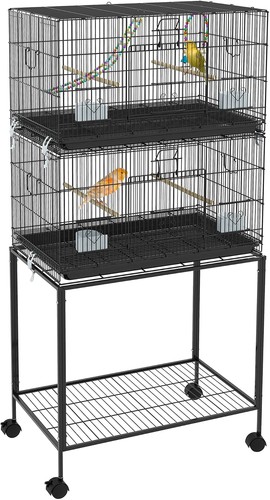 Gabbia per uccellini doppia
