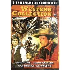 Western DVD Collection 3 Filme John Wayne Klaus Kinski Deutsch ab 12