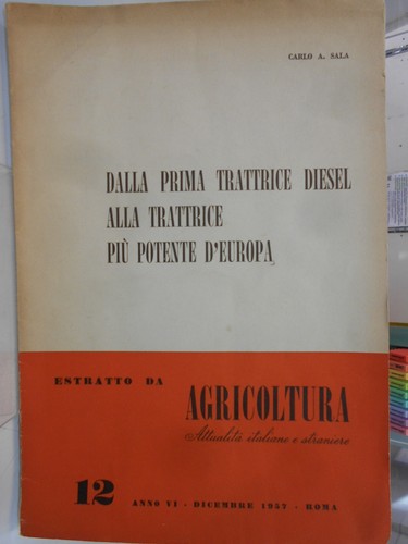 Dalla prima trattrice diesel - dalla,