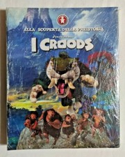 ALBUM I CROODS DREAMWORKS PREISTORIA + SET COMPLETO CARDS EX SIGILLATO SIGMA