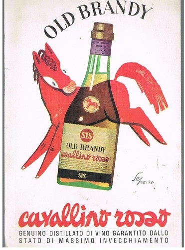 Pubblicità 1961 cavallino - -,