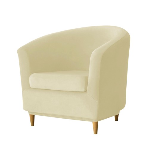 Piece velvet club chair - piece,