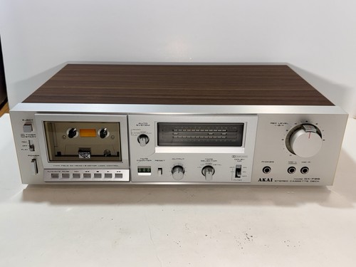 Akai f25 stereo cassette - akai, gx-f25
