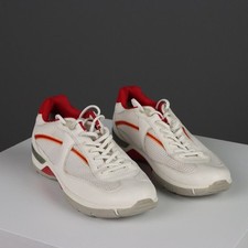Sneakers Prada Pelle Tessuto Linea Rossa N. 41,5 Second Hand Italia Originali