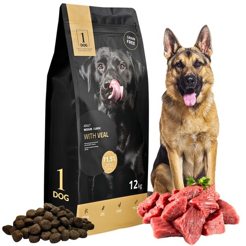 Cibo secco per cani senza