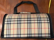 Trasportino borsa bag per pet S (cane o gatto) - Tipo Burberry (non originale)