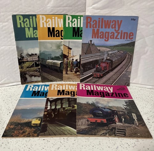 Railway magazine job lot - railway,