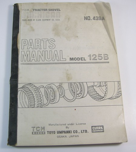 Manuale ricambi pala gommata