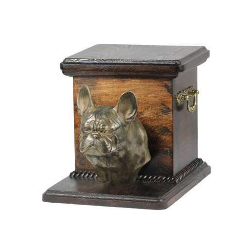 Bulldog francese urna fatta - bulldog,