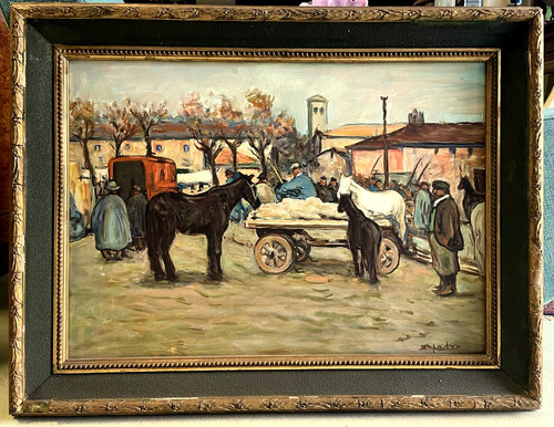 Antico quadro dipinto olio - antico,