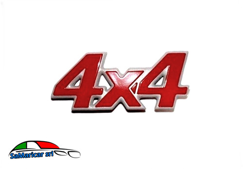 Scritta sigla stemma 4x4 - sigla,
