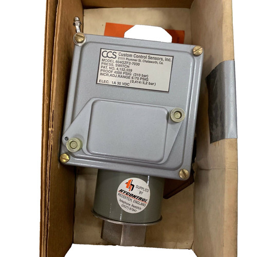Pressostato custom control - control, ccs