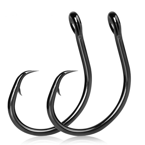50pz ganci cerchio pesca - ganci,