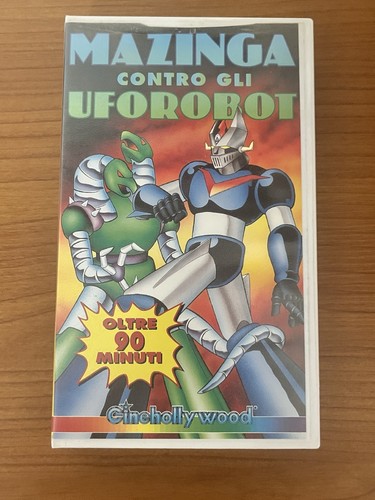 Vhs mazinga contro gli ufo - vhs,