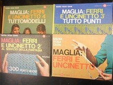 maglia: ferri e uncinetto (quattro volumi) giani maria rosa B00R52V7QW