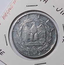 Italia 2 lire, 1939 Amagnetica