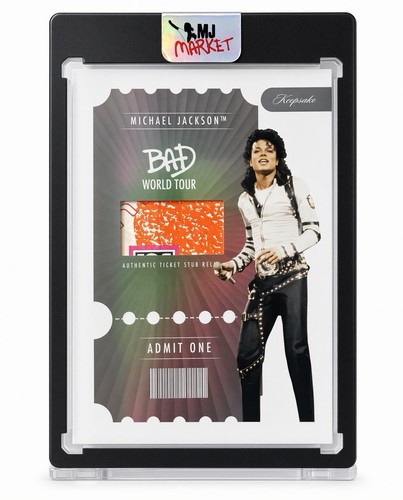 Biglietto michael jackson bad - michael,