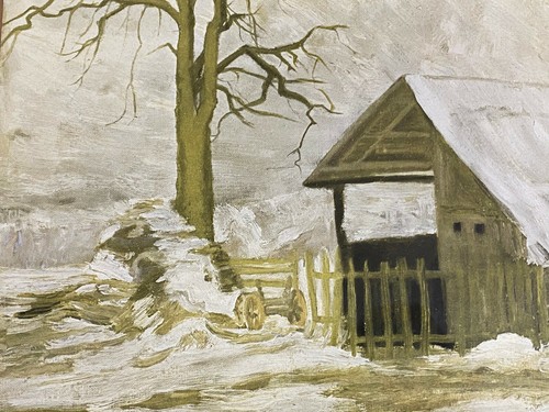 Stampa paesaggio invernale - stampa,