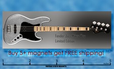 Calamita Frigorifero Chitarra Basso Fender Jazz molti colori e modelli!