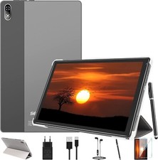 Tablet 10.36 Pollici 2022 SEBBE Android 11 OS  con Stilo+Custodia - Grigio