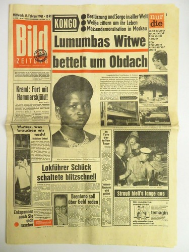 Quadro giornale 1961 - quadro,