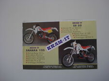 advertising Pubblicità 1986 MOTO KRAMIT KRAM-IT ER 50/SAHARA 125