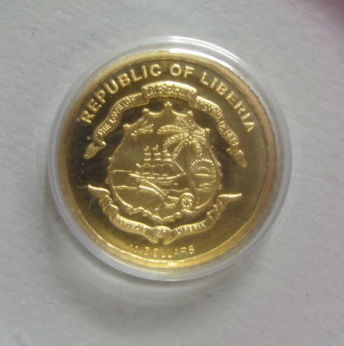 Liberia 2005 dollari 25 - 10, dollari,