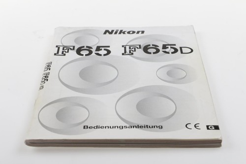 Nikon f65 f65d manuale di - f65,