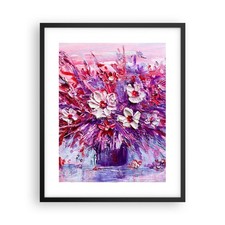 Poster 40x50cm Impasto Fiori