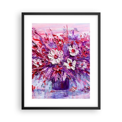 Poster 40x50cm impasto fiori - poster,