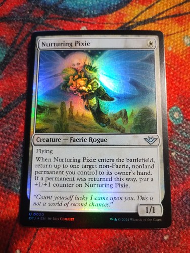 Foil nurturing pixie - nurturing,
