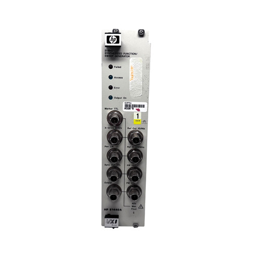 Modulo generatore sweep - modulo,
