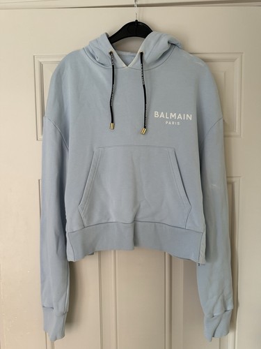 Felpa con cappuccio balmain - felpa,