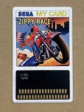 MY CARD  ZIPPY RACE  JAP SEGA SC-3000 SG-1000 SEGA CARD ORIGINALE
