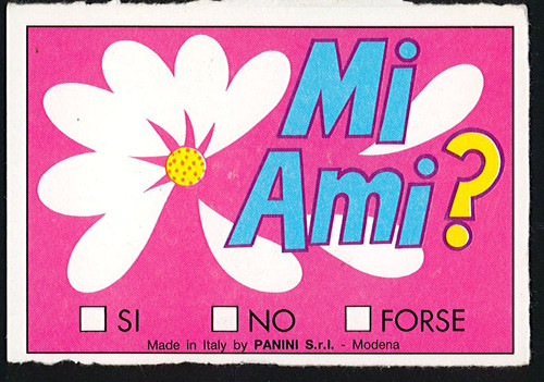 Adesivo panini anni 90 mi - '80/'90,