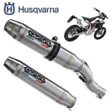 Marmitta Scarico Terminale GPR husqvarna Sms 125 4T 2010 Deeptone Inox HU.25.DE